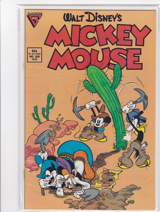 Walt Disney’s Mickey Mouse #239 - Classic Gladstone Issue (August 1988)