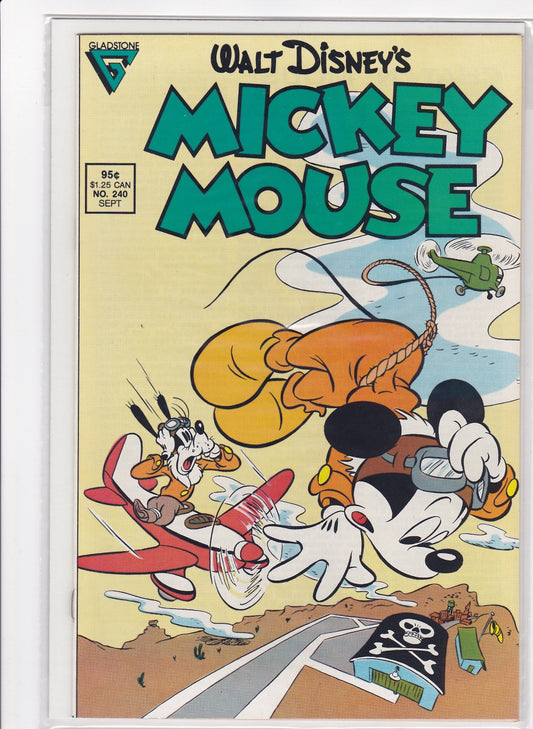 Walt Disney’s Mickey Mouse #240 - Classic Gladstone Issue (September 1988)
