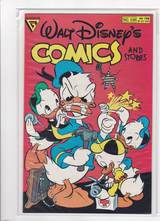 Walt Disney’s Comics and Stories #536 – February Issue (Gladstone, 1989)