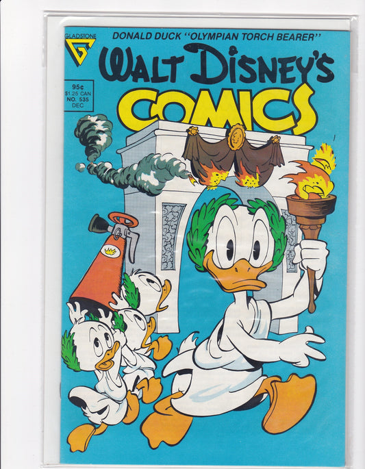 Walt Disney’s Comics and Stories #535 – December Issue (Gladstone, 1988)
