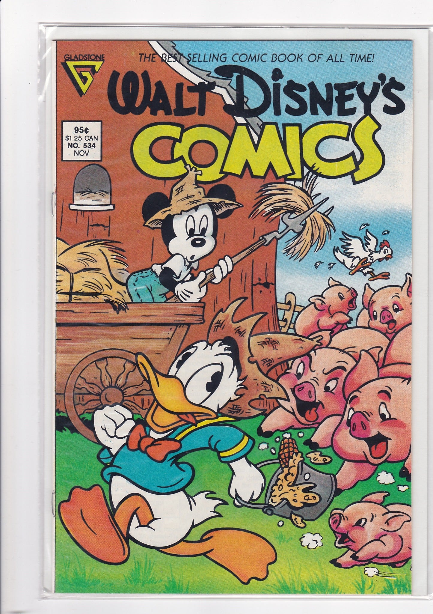 Walt Disney’s Comics and Stories #534 – November Issue (Gladstone, 1988)