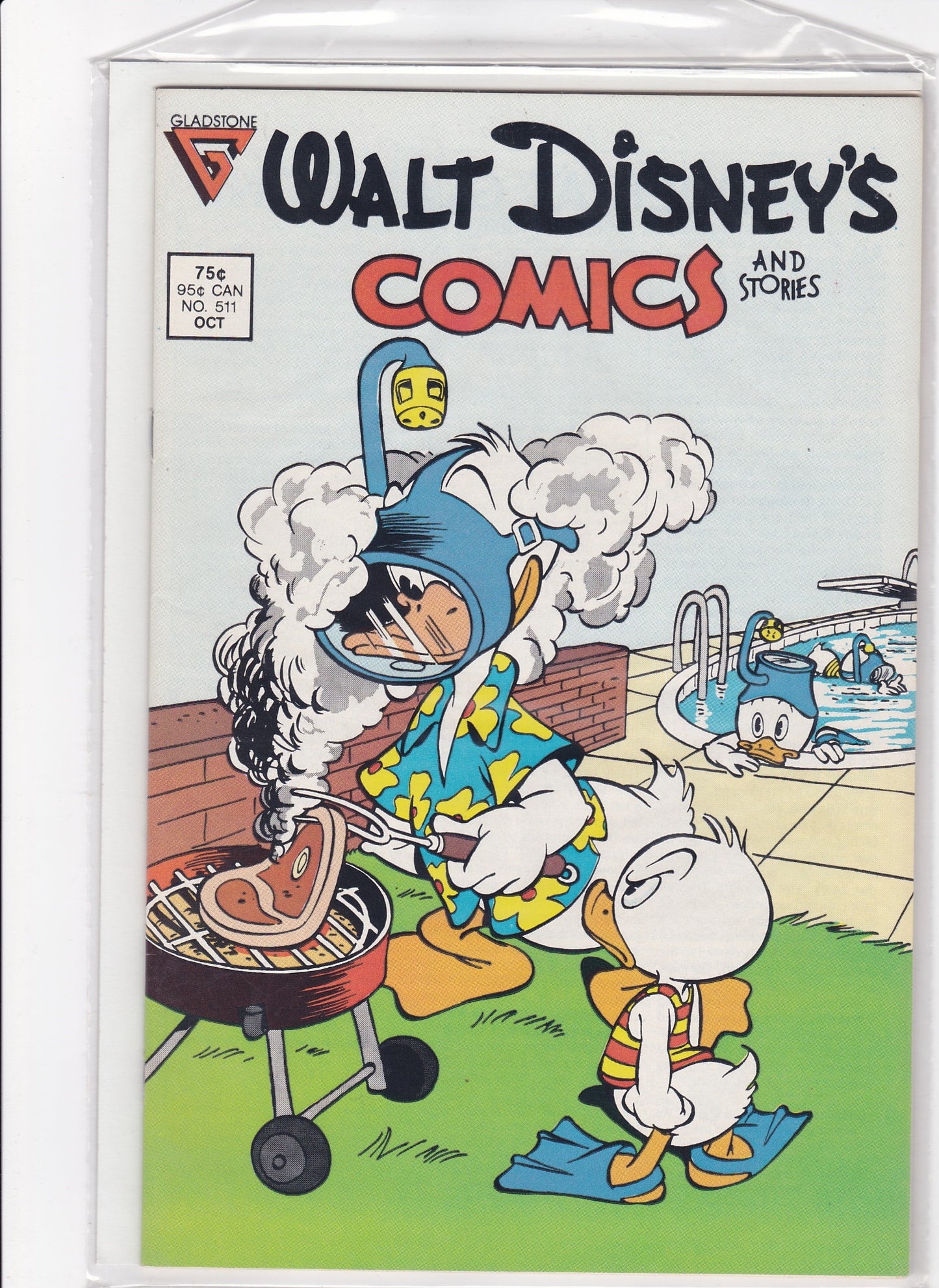 Walt Disney’s Comics and Stories #511 – October Issue (Gladstone, 1986)
