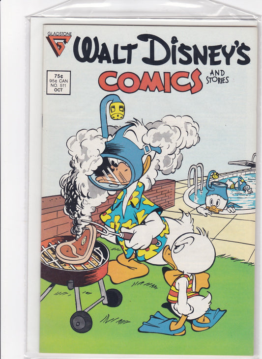 Walt Disney’s Comics and Stories #511 – October Issue (Gladstone, 1986)
