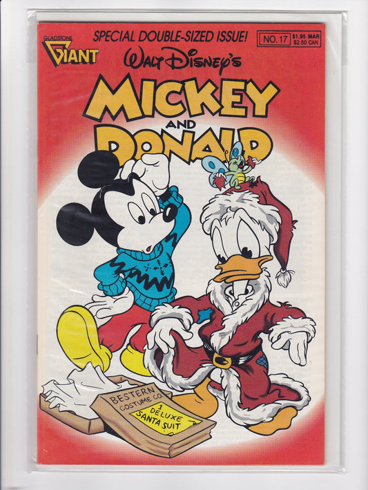 Walt Disney’s Mickey and Donald #17 – March Issue (Gladstone Giant, 1989)