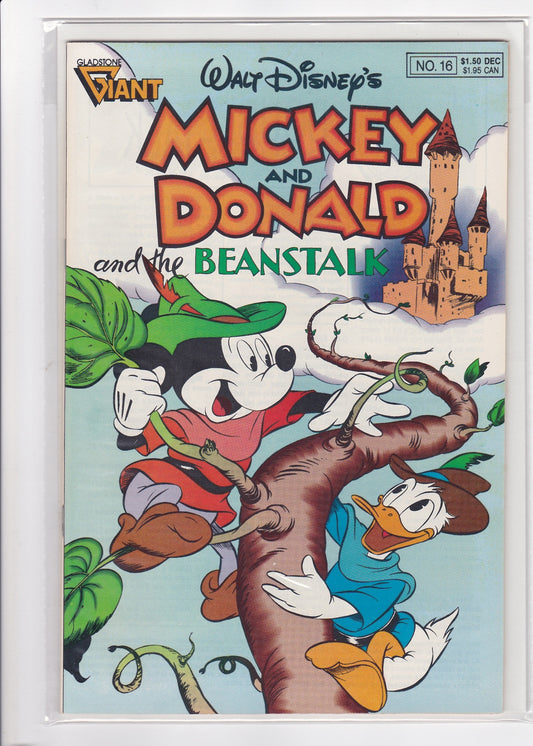 Walt Disney’s Mickey and Donald #16 – December Issue (Gladstone Giant, 1988)