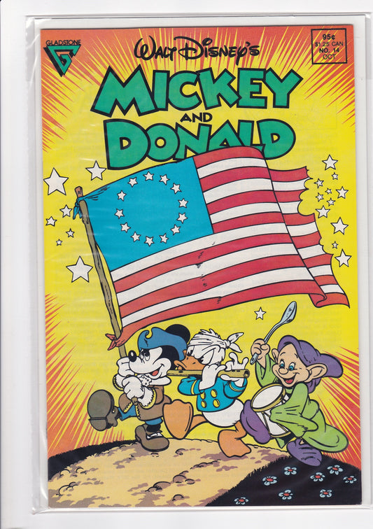 Walt Disney’s Mickey and Donald #14 – July Issue (Gladstone, 1988)