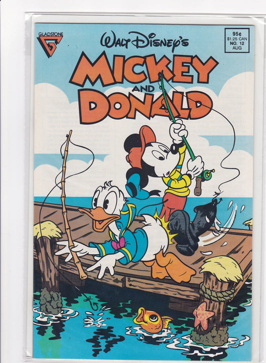 Walt Disney’s Mickey and Donald #12 – August Issue (Gladstone, 1988)