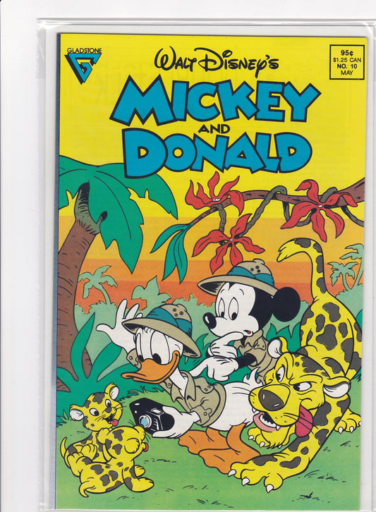 Walt Disney’s Mickey and Donald #10 – May Issue (Gladstone, 1988)