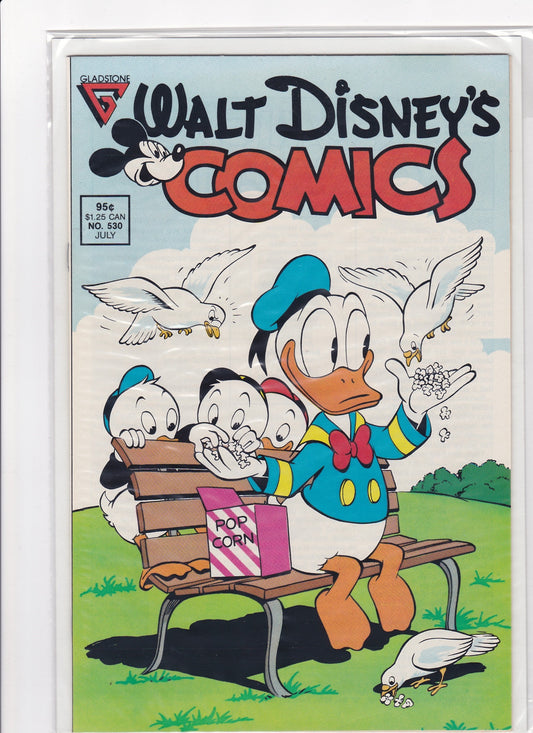 Walt Disney’s Comics and Stories #530 – July Issue (Gladstone, 1988)