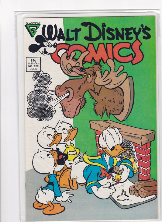 Walt Disney’s Comics and Stories #529 – June Issue (Gladstone, 1988)