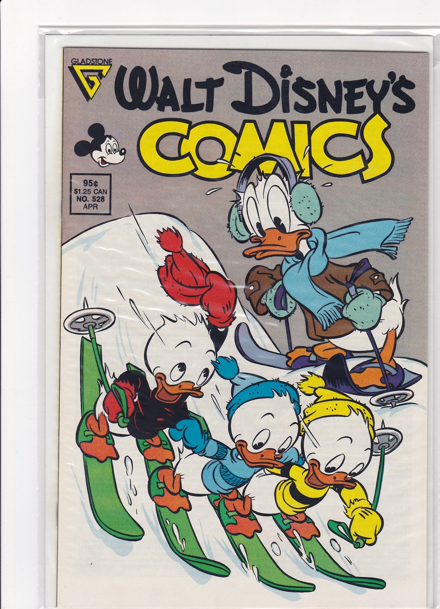 Walt Disney’s Comics and Stories #528 – April Issue (Gladstone, 1988)