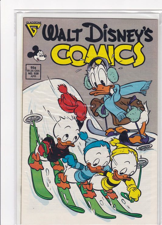 Walt Disney’s Comics and Stories #528 – April Issue (Gladstone, 1988)
