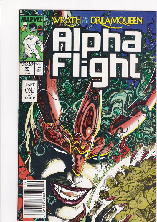 Alpha Flight #67 (February 1989, Marvel Comics)