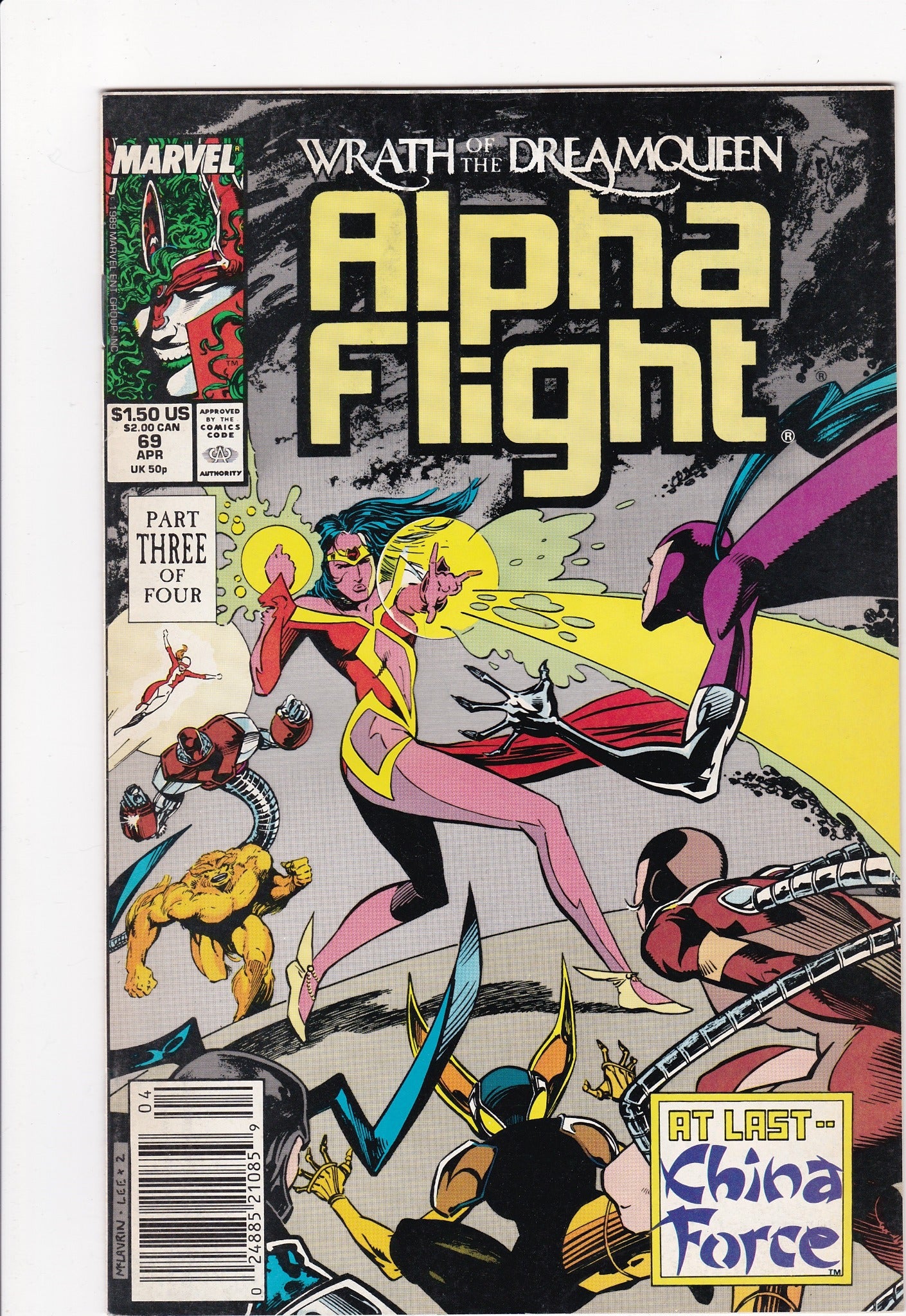 Alpha Flight #69 (April 1989, Marvel Comics)