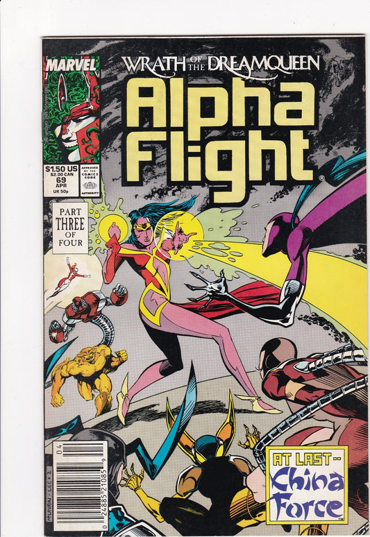 Alpha Flight #69 (April 1989, Marvel Comics)