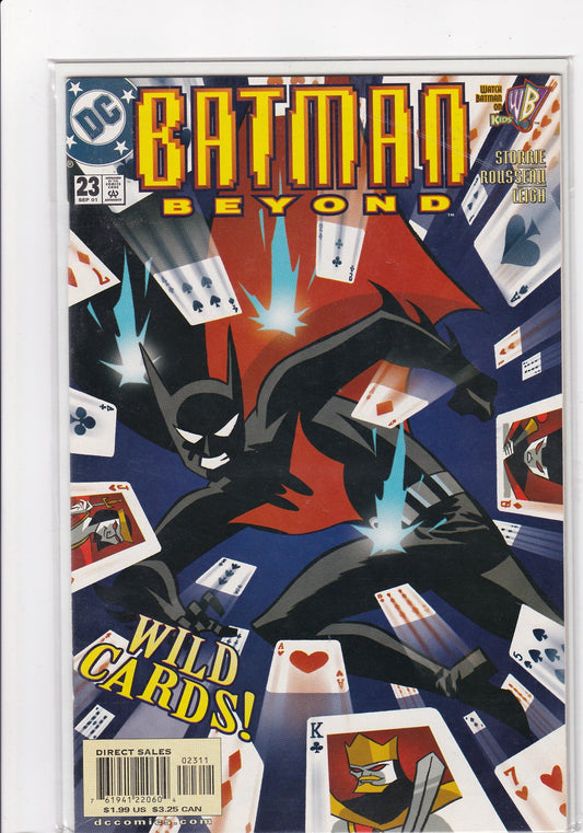 Batman Beyond #23 (DC Comics, September 2001) – "Wild Cards!"