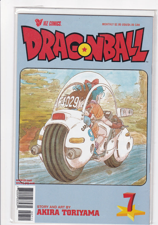 Dragon Ball #7 (Viz Comics, Monthly Issue) – Classic Akira Toriyama Manga