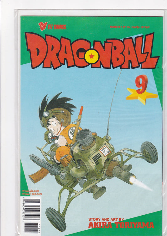 Dragon Ball #9 (Viz Comics, Monthly Issue) – Classic Akira Toriyama Manga
