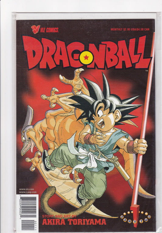 Dragon Ball #11 (Viz Comics, Monthly Issue) – Epic Battle Cover!
