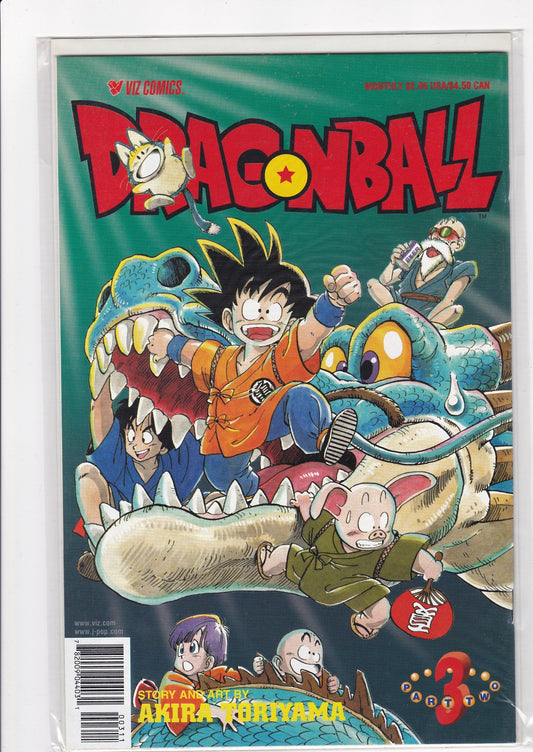 Dragon Ball #13 (Viz Comics, Monthly Issue) – Action-Packed Cover!