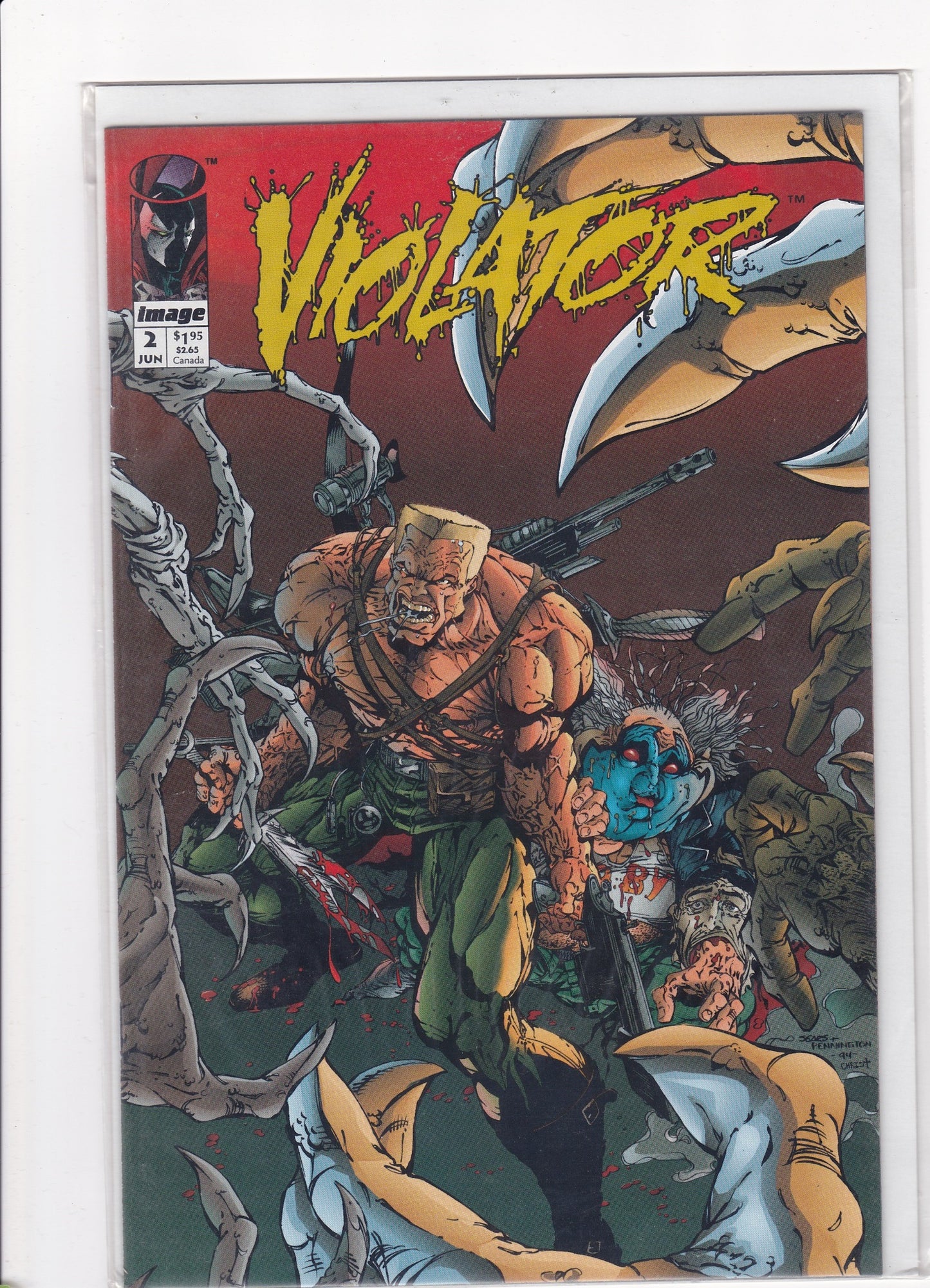 Violator #2 (1994) – Image Comics | Todd McFarlane & Alan Moore!