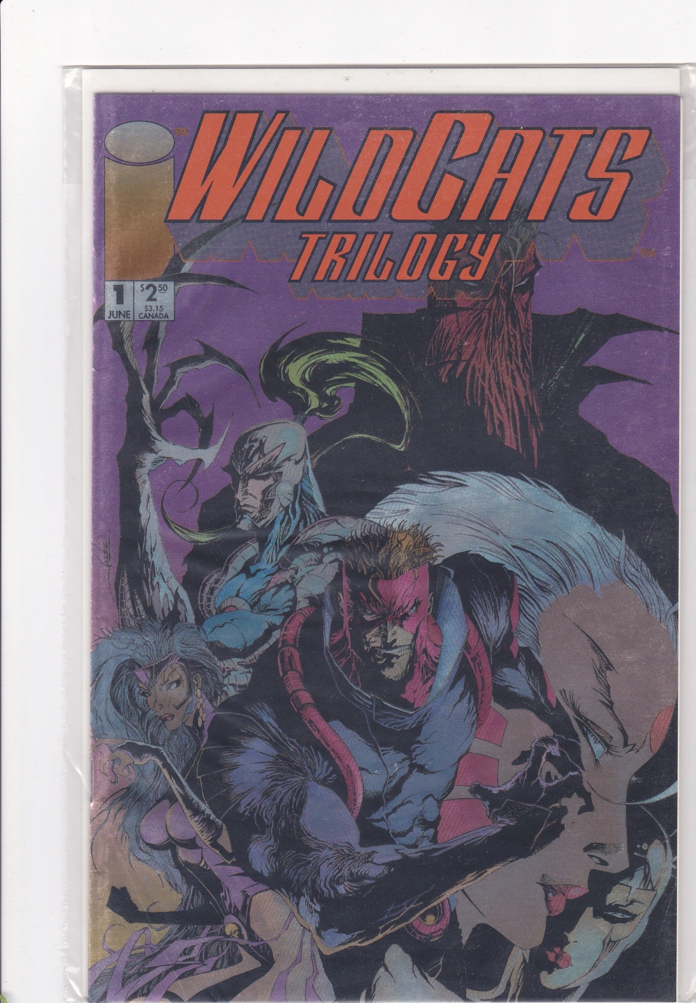 WildC.A.T.s Trilogy #1 (1993) – Holographic Cover!