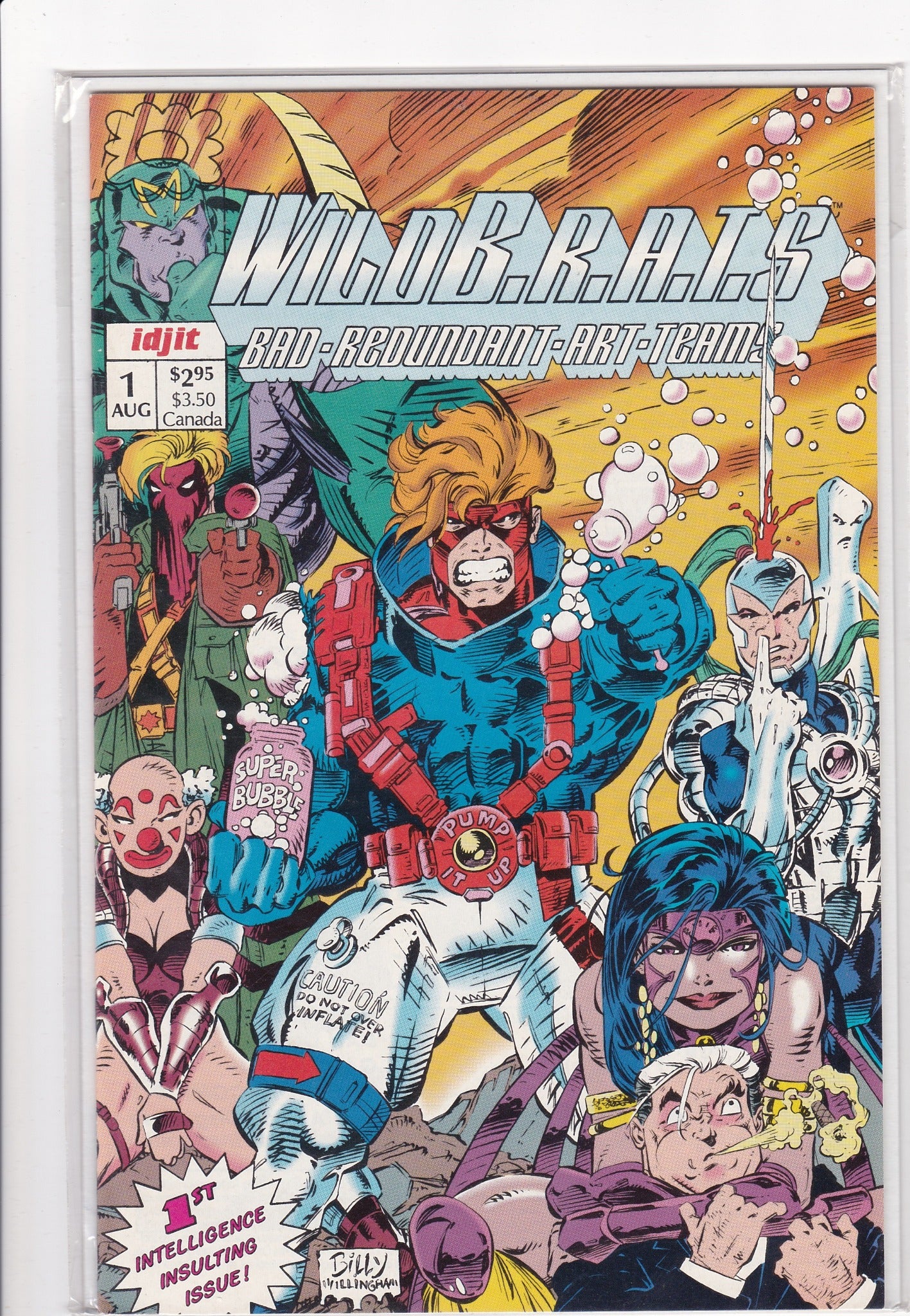 WildB.R.A.T.s #1 (1993) – Hilarious WildC.A.T.s Parody by Bill Willingham!