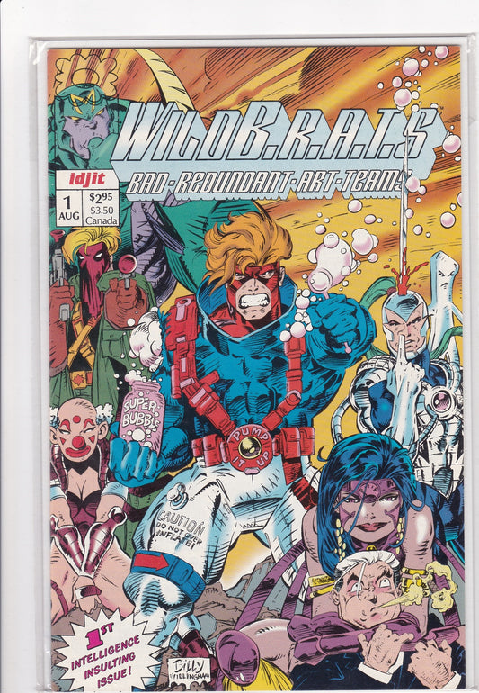WildB.R.A.T.s #1 (1993) – Hilarious WildC.A.T.s Parody by Bill Willingham!