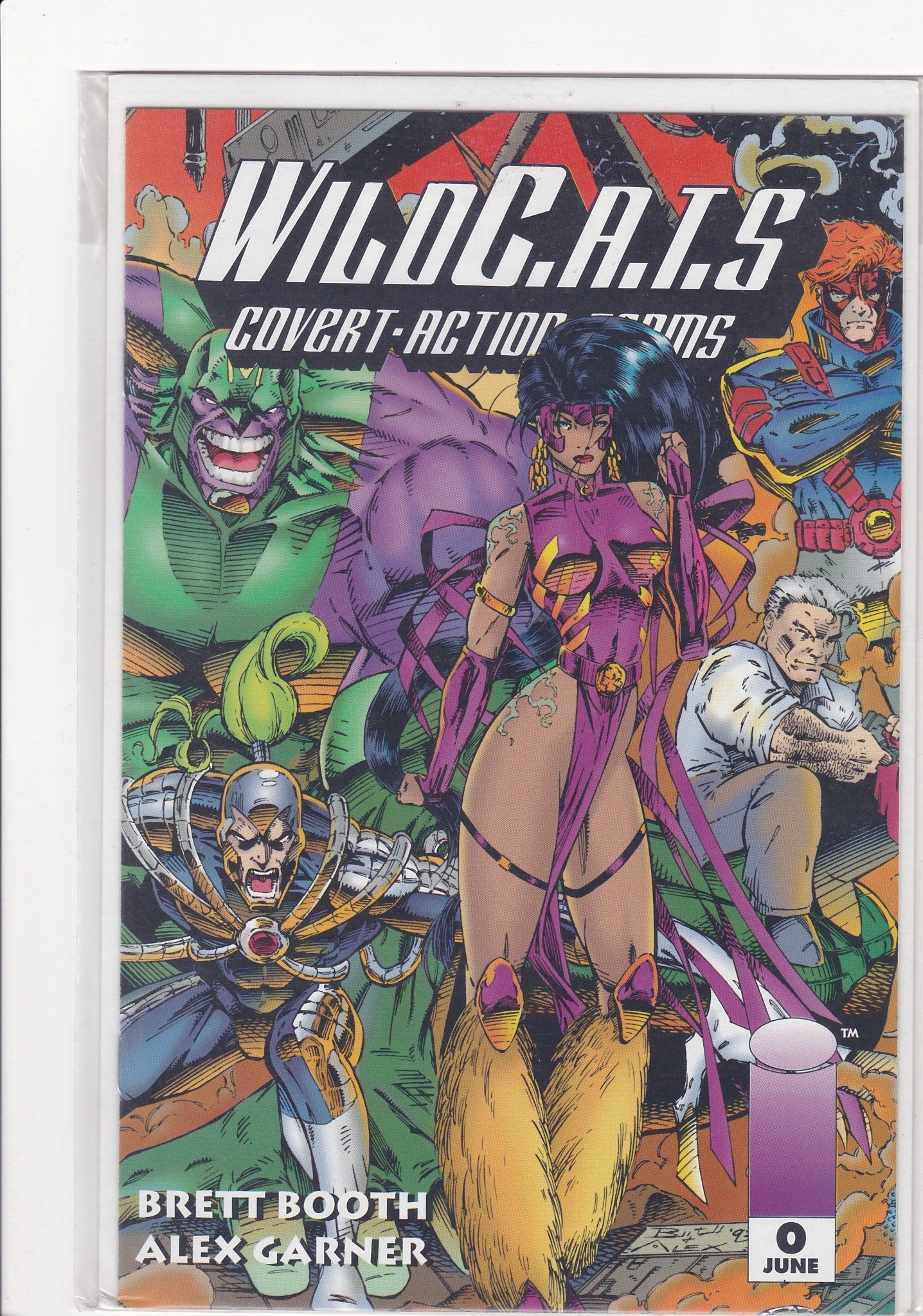 WildC.A.T.s #0 (1994) – Origin Issue! Brett Booth & Alex Garner!