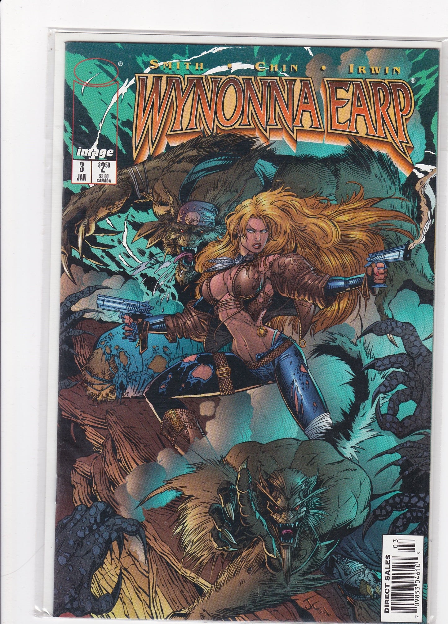 Wynonna Earp (1996) – Full 5-Issue Mini-Series Set!