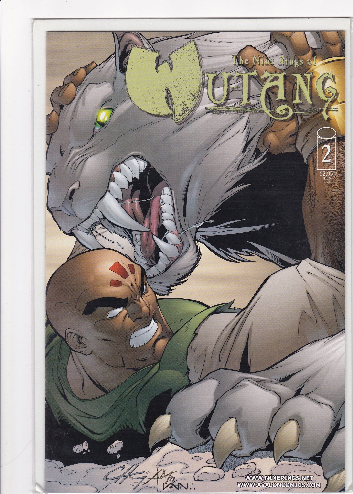 The Nine Rings of Wu-Tang Complete Set – Image Comics (Issues #1-5 + Both #4 Covers)