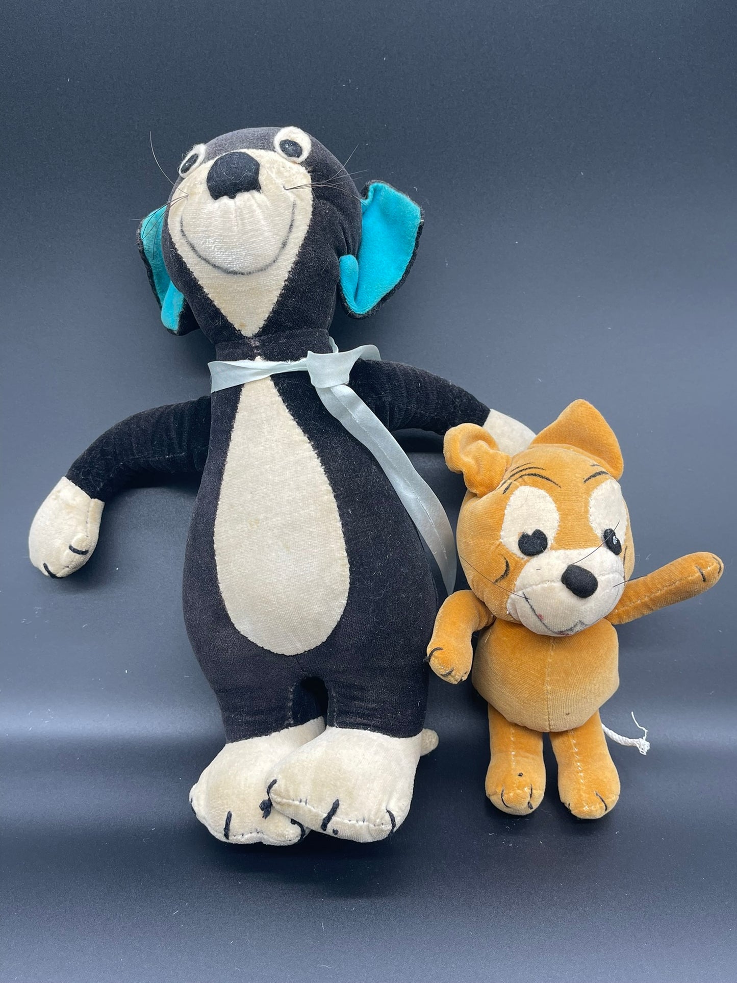 Merrythought Tom and Jerry Velveteen Plush Toys