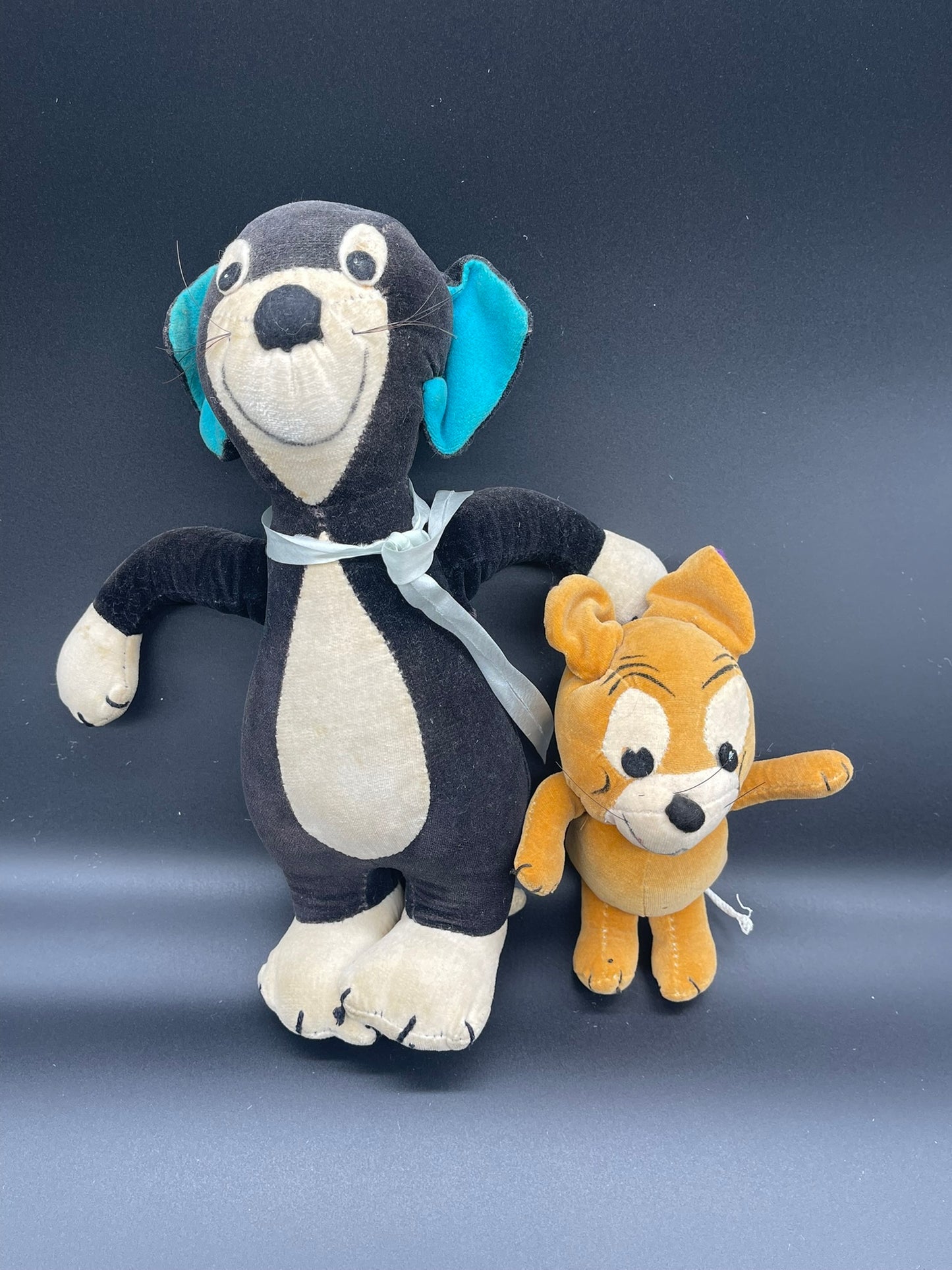 Merrythought Tom and Jerry Velveteen Plush Toys