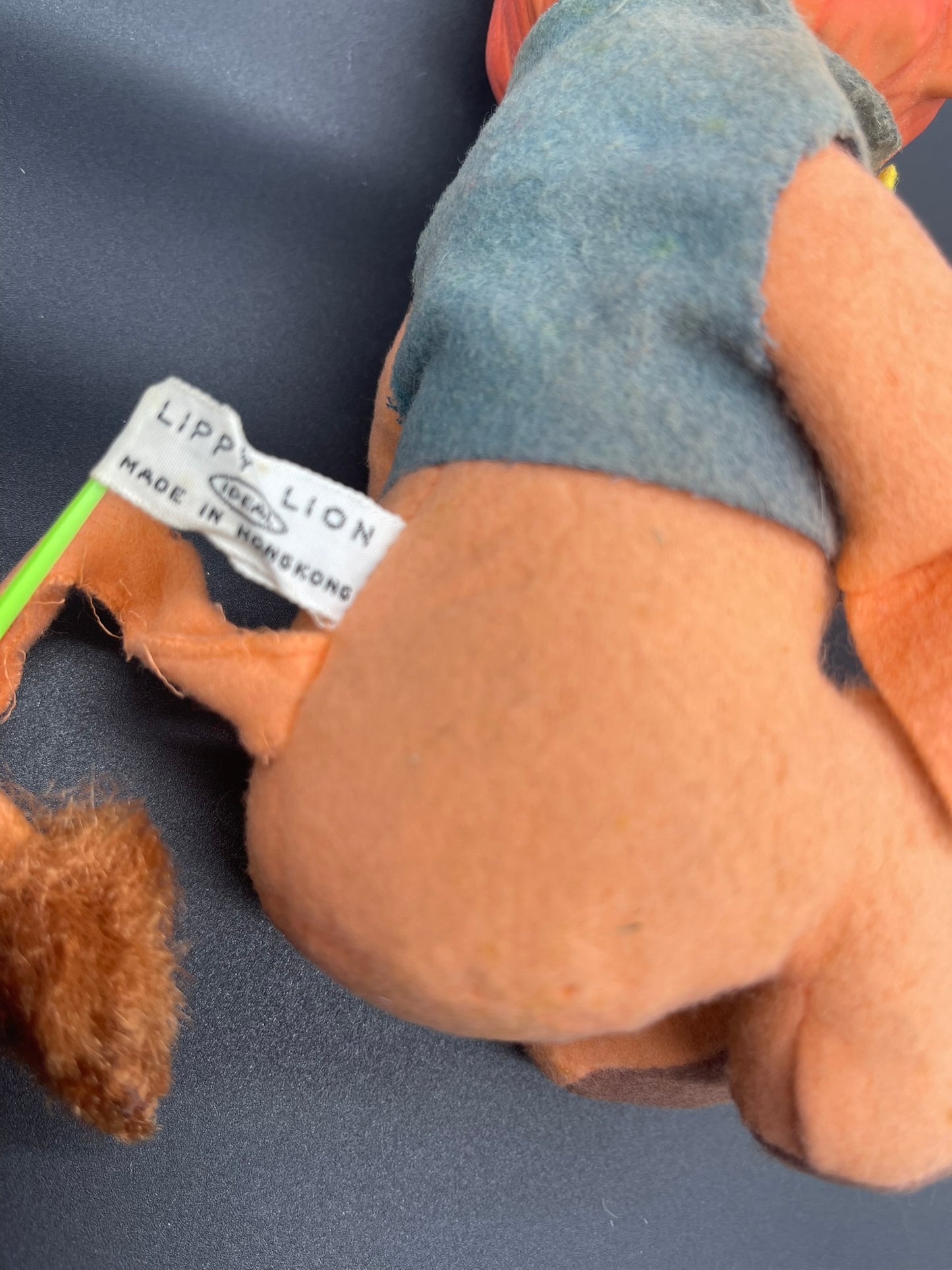 Ideal Toy Corp. "Lippy the Lion" Plush Toy